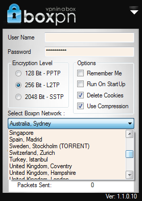 boxpn Servers