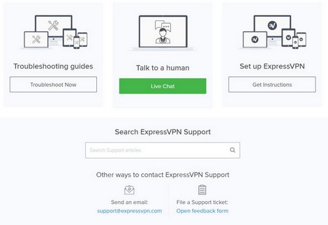 ExpressVPN - CustomerSupport