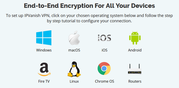 IPVanish - OS